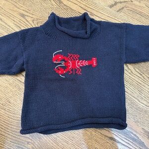 Red Wagon 2T Lobster Sweater